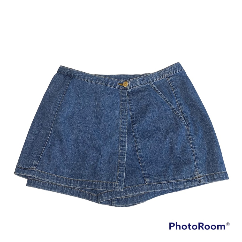 J. Crew Medium Wash Vintage Skort